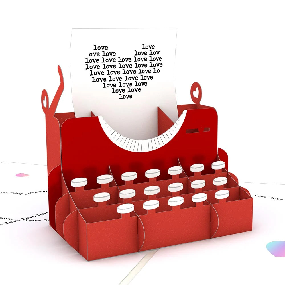 You're Just My Type Pop-Up Card