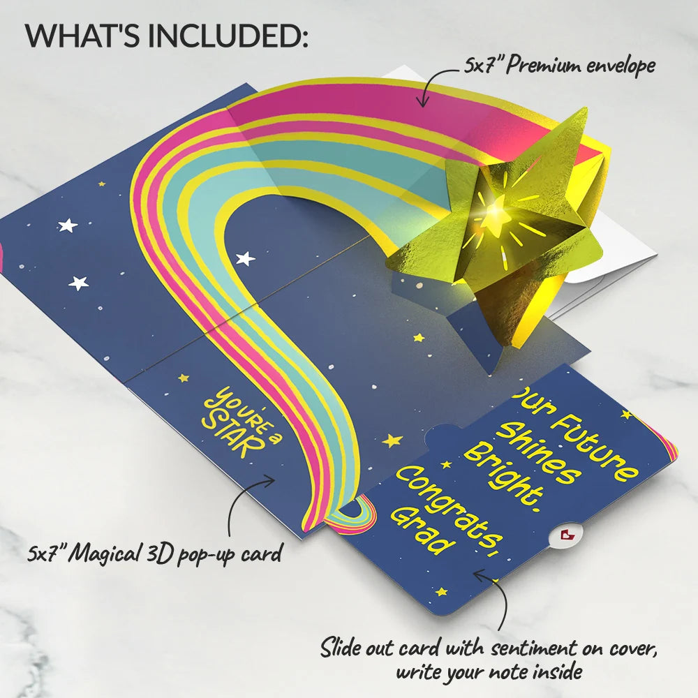 You're a Star Graduations Light-Up Pop-Up Card and Sentiment Set