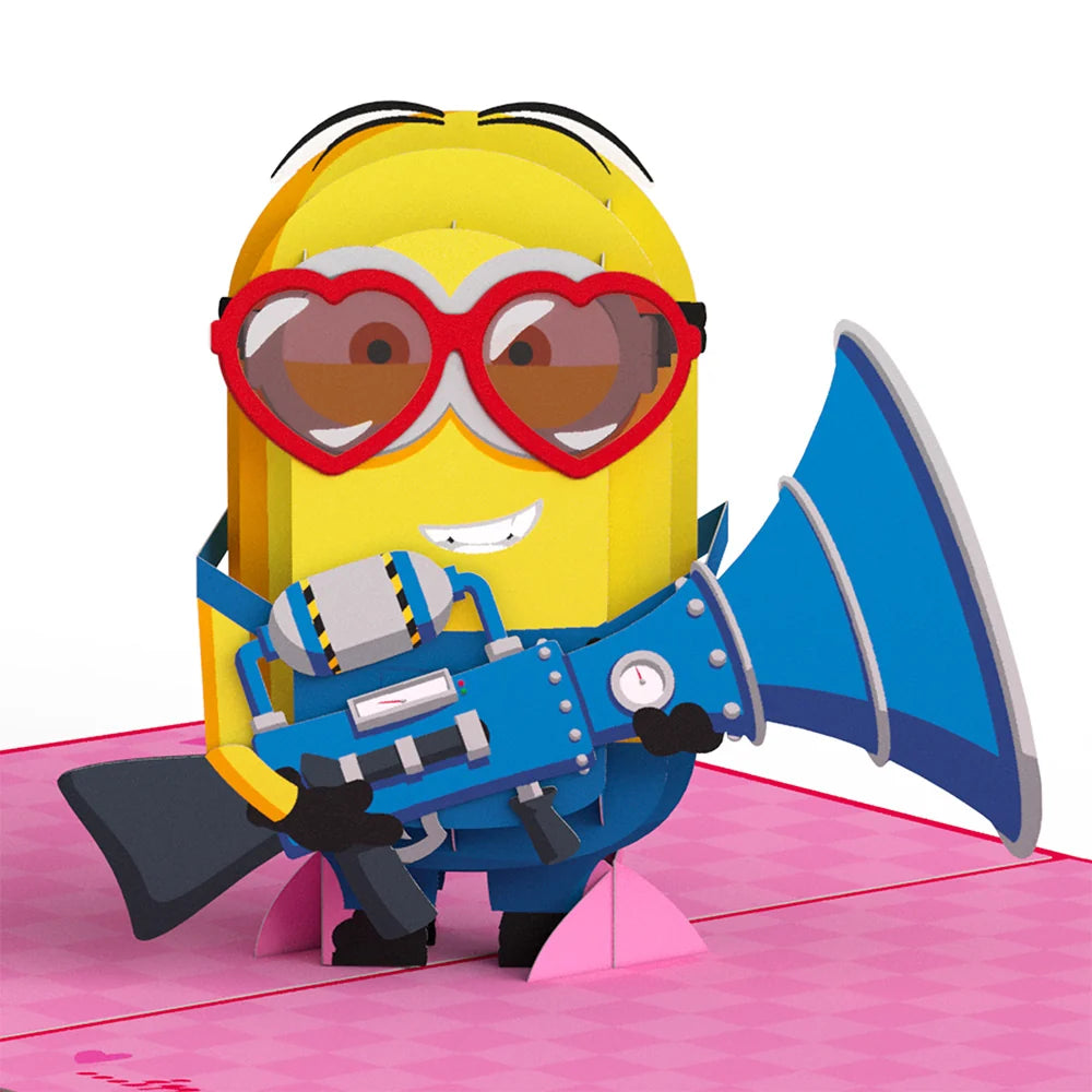 Minions Love Stinks Pop-Up Card
