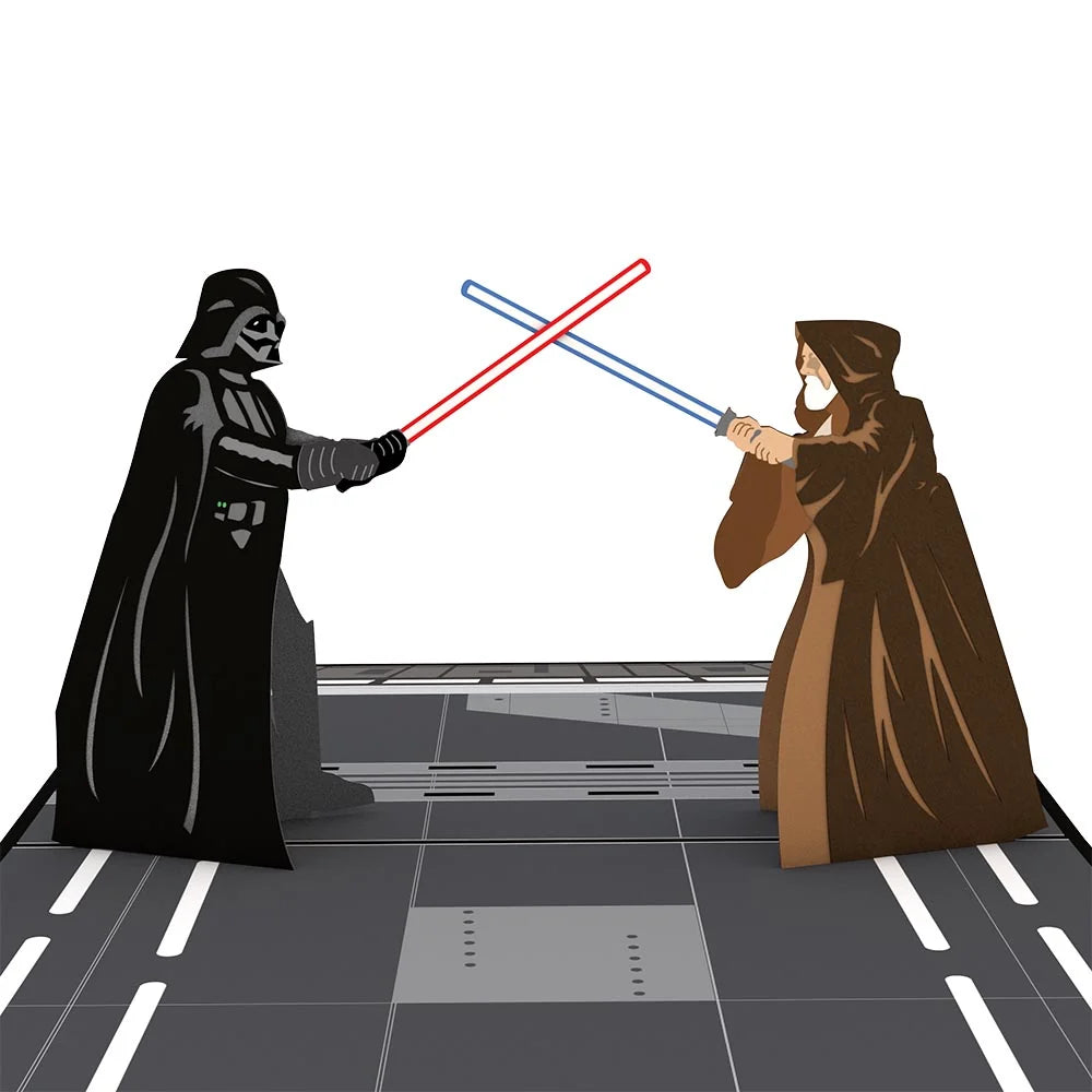 Star Wars™ Obi-Wan™ vs. Darth Vader™ Pop-Up Card