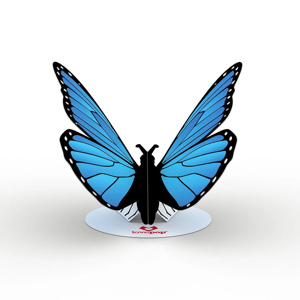 Stickerpop™: Blue Morpho Butterfly (5-Pack)