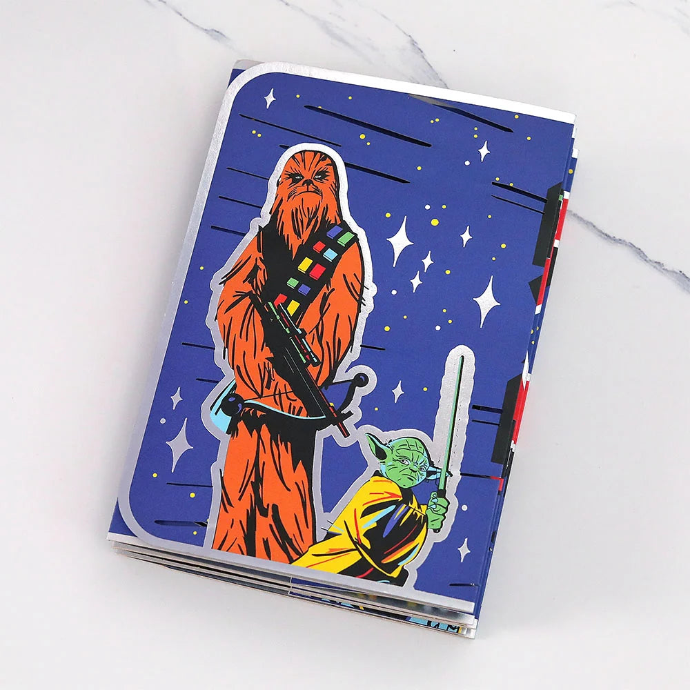 Star Wars™ Hope Your Day Rules Loooooong Card™ (Expands to 2 feet)