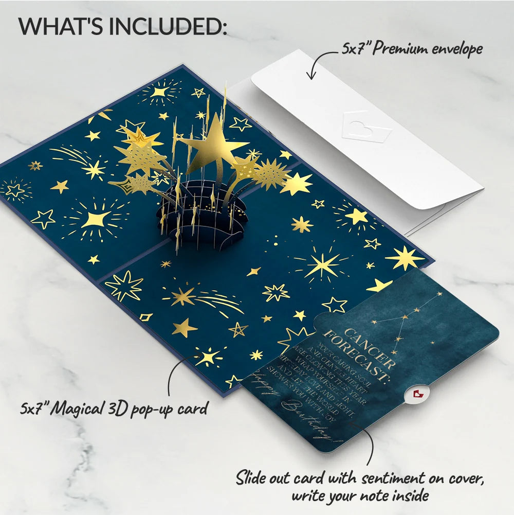 You're a Star Birthday Pop-Up Card and Cancer Zodiac Sentiment Set