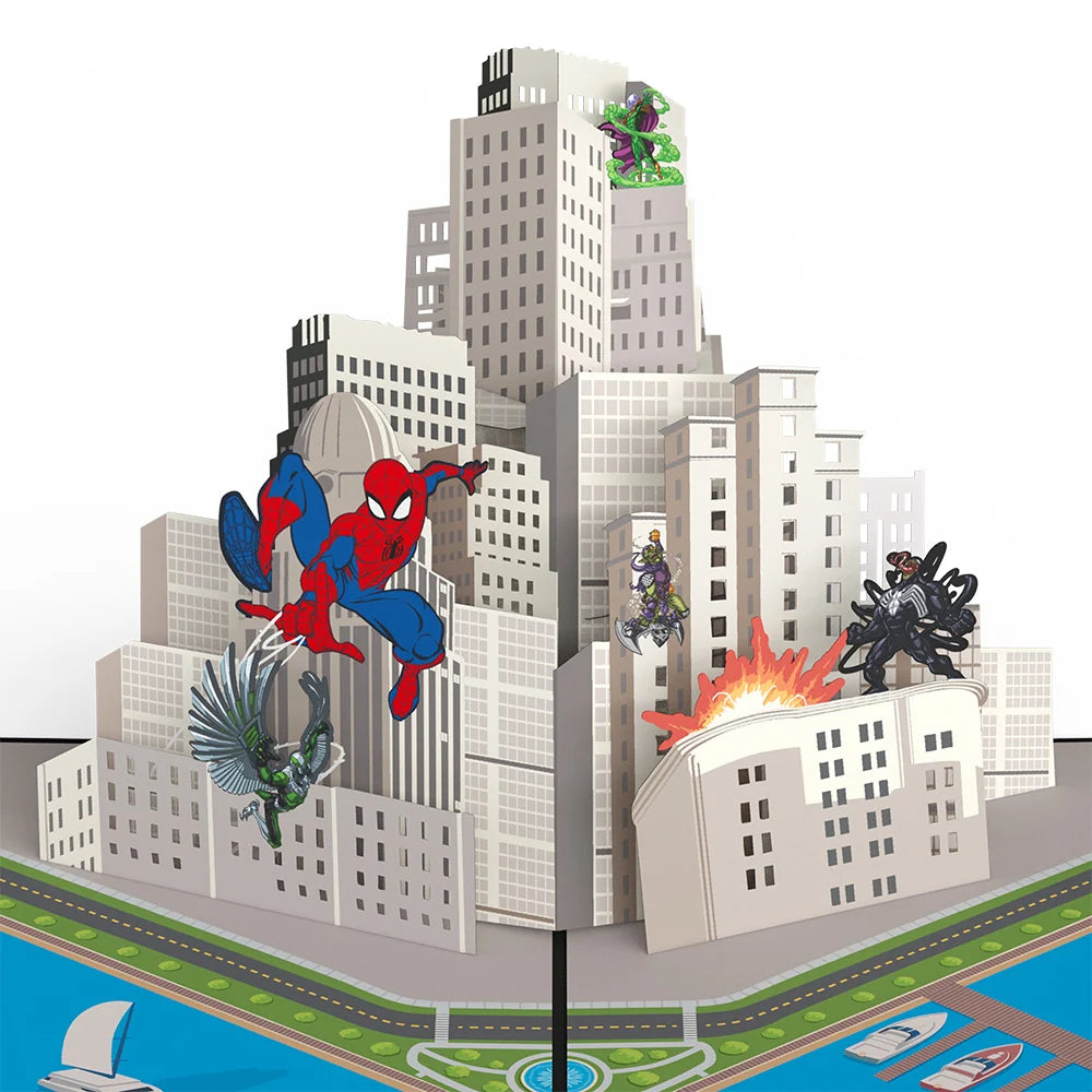 Marvel's Spider-Man Happy Birthday Webhead Pop-Up Card