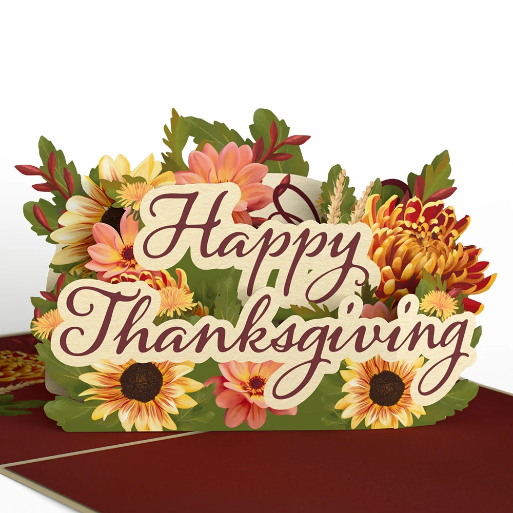 Thanksgiving Gratitude Pop-Up Card