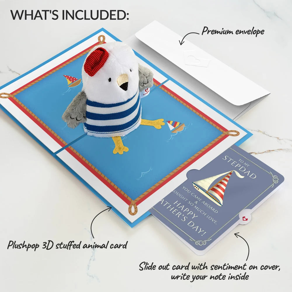 'Ahoy There' Father's Day Plushpop Card and Sentiment Set for Stepdad