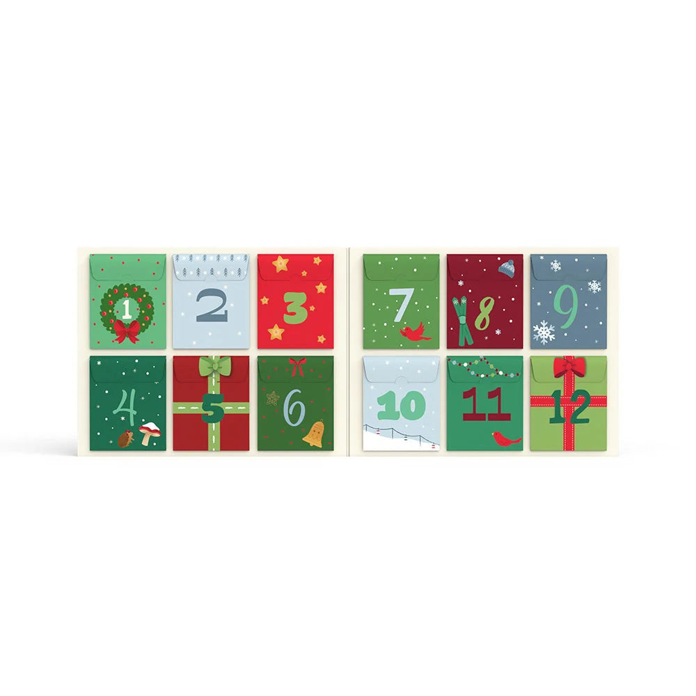 Winter Woodland 12 Day Holiday Advent Calendar