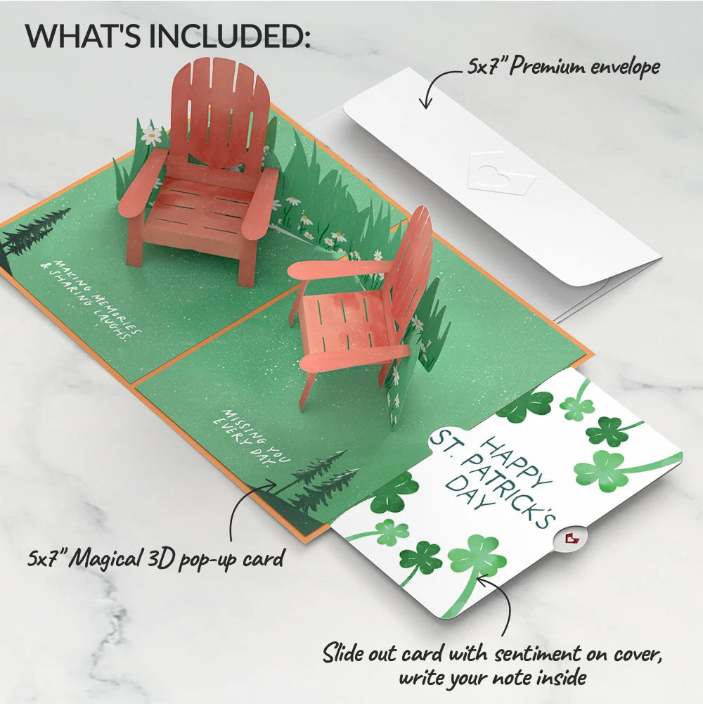 Wishing We Were Together St. Patrick’s Day Pop-Up Card and Sentiment Set