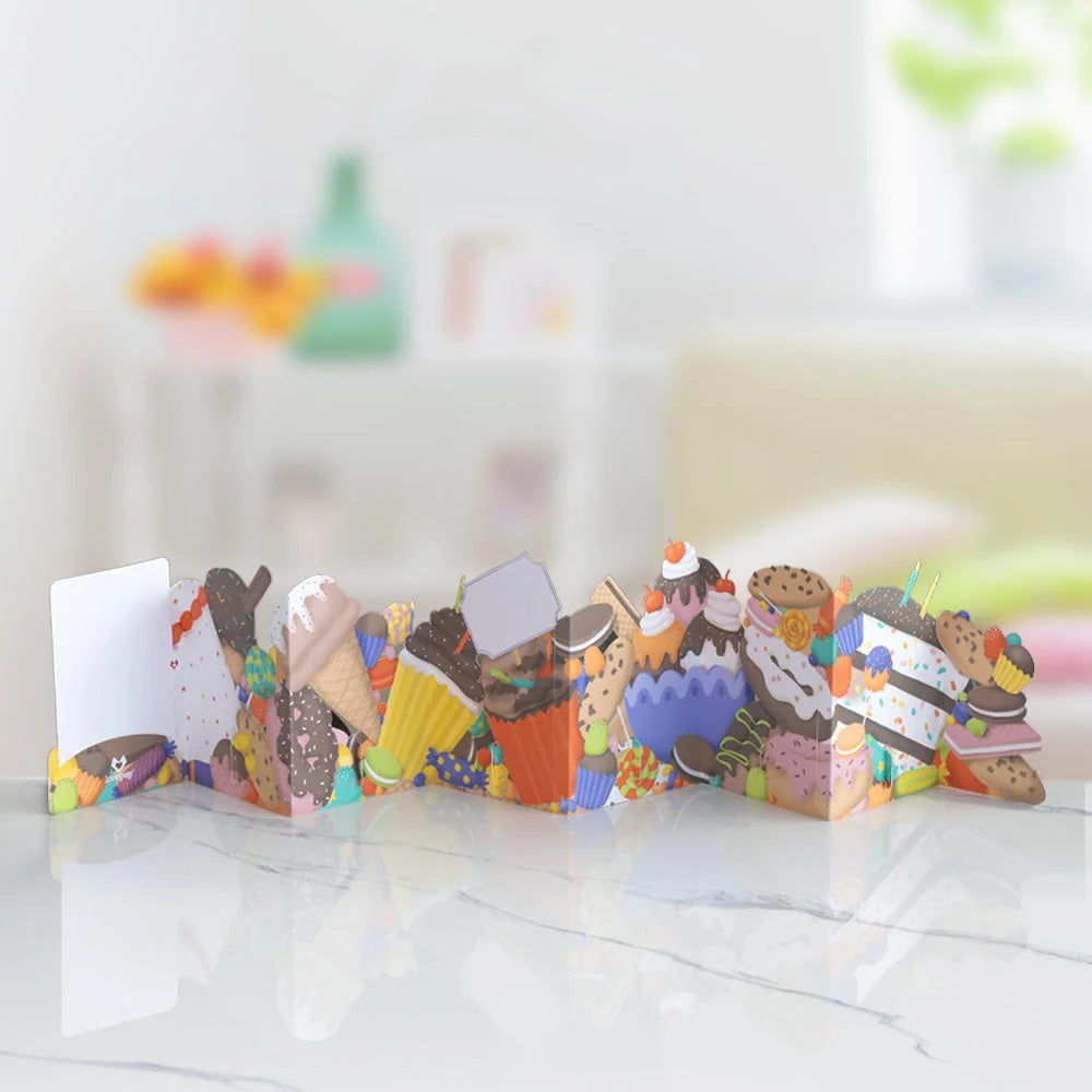Sweet Birthday Wishes Loooooong Card™ (Expands to 2 feet)