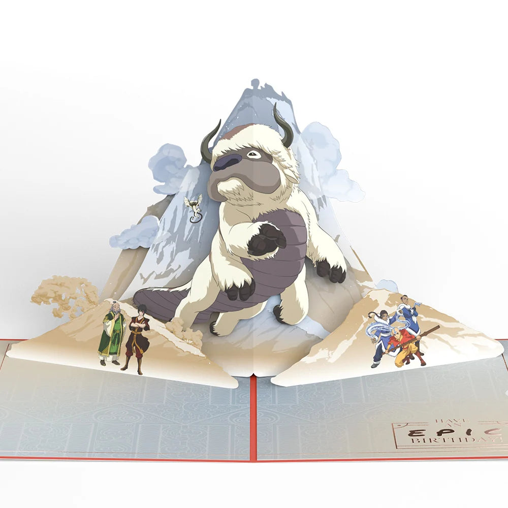Avatar: The Last Airbender Have an Epic Birthday Pop-Up Card
