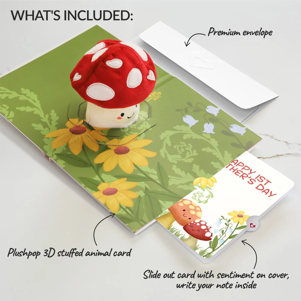 'Love You So Mush' 1st Mother’s Day Plushpop Card and Sentiment Set for New Mom