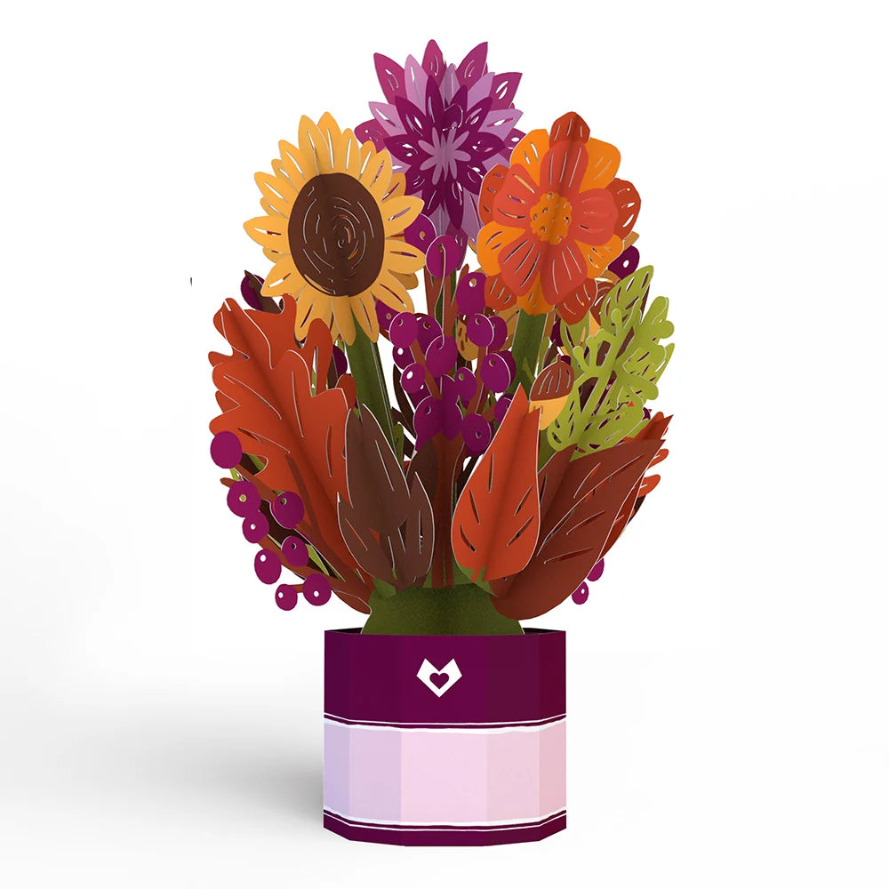 Sunflower Card with Mini Bouquet