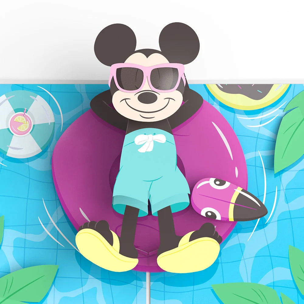 Disney's Mickey Mouse Catch You on the Sunny Side Pop-Up Card