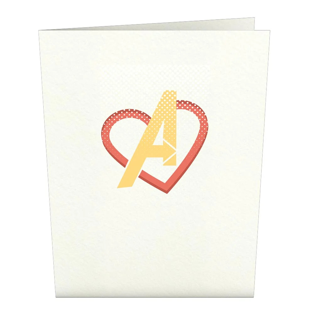 Marvel Avengers Valentine Notecards (Assorted 4 Pack)