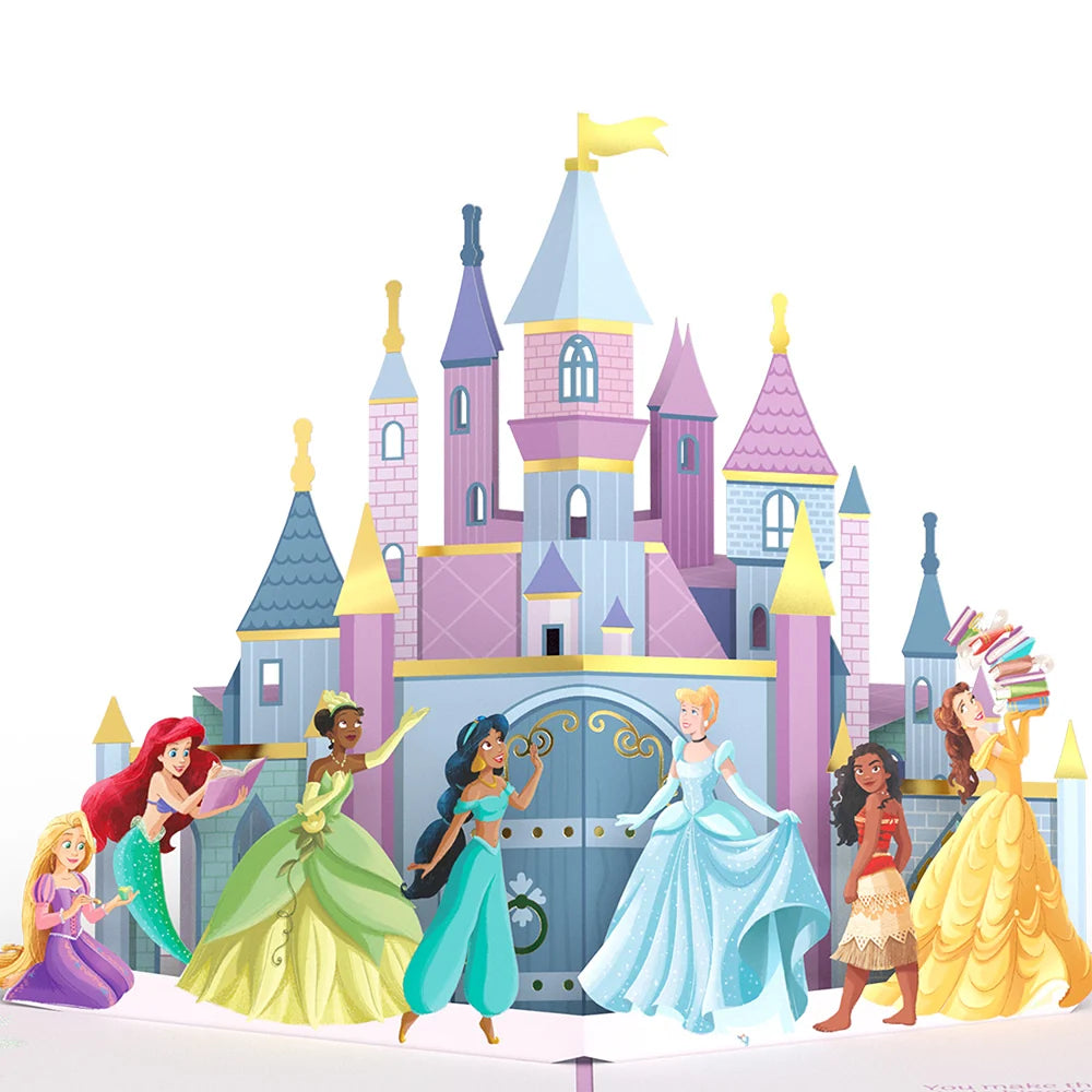Disney Princess You Make the Whole Kingdom Shine Pop-Up Card