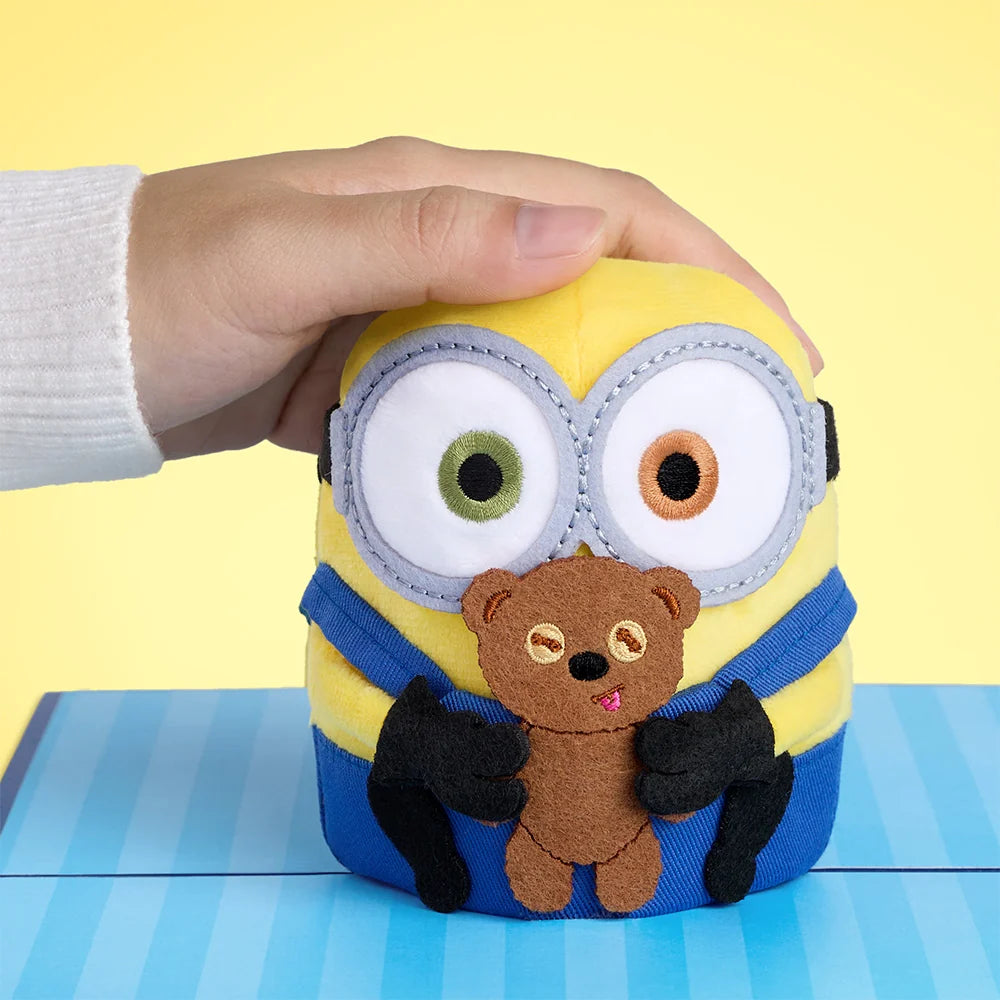 Minions 'Too Despicable Not to Adore' Plushpop Card