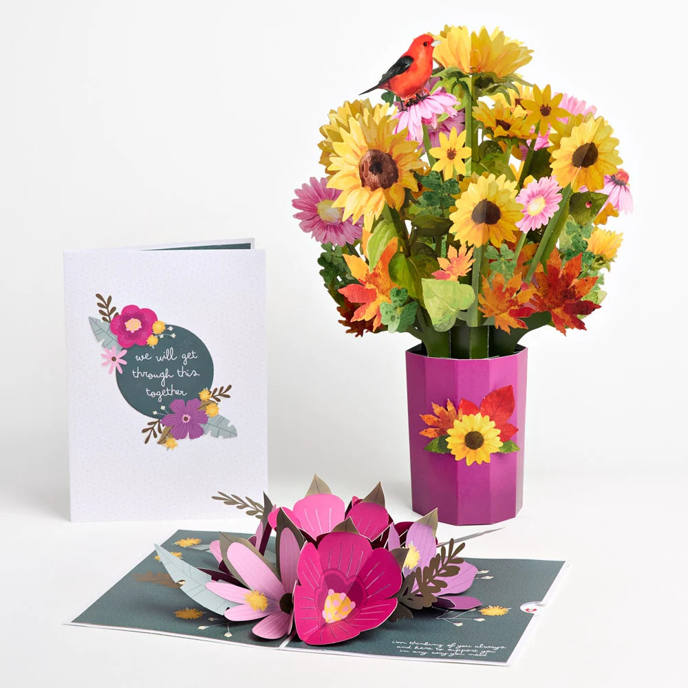 We’ll Get Through This Pop-Up Card & Bouquet Bundle