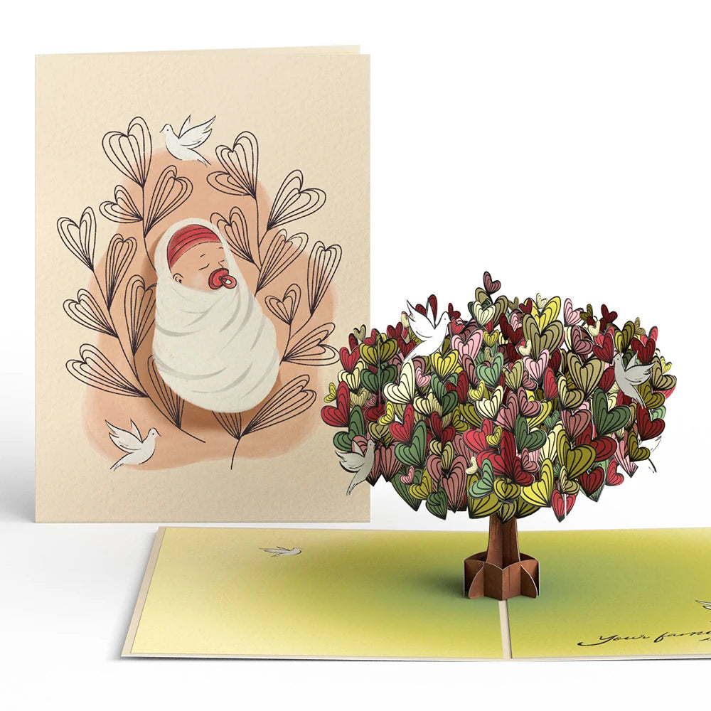 Growing Family Tree Pop-Up Card