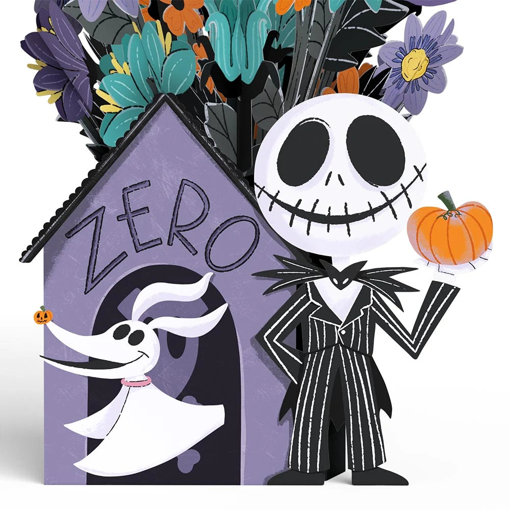 Disney Tim Burton’s The Nightmare Before Christmas Jack Skellington Flower Buds Bouquet