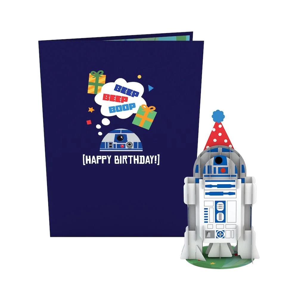 Star Wars™ R2-D2™ Birthday Card with Pop-Up Gift