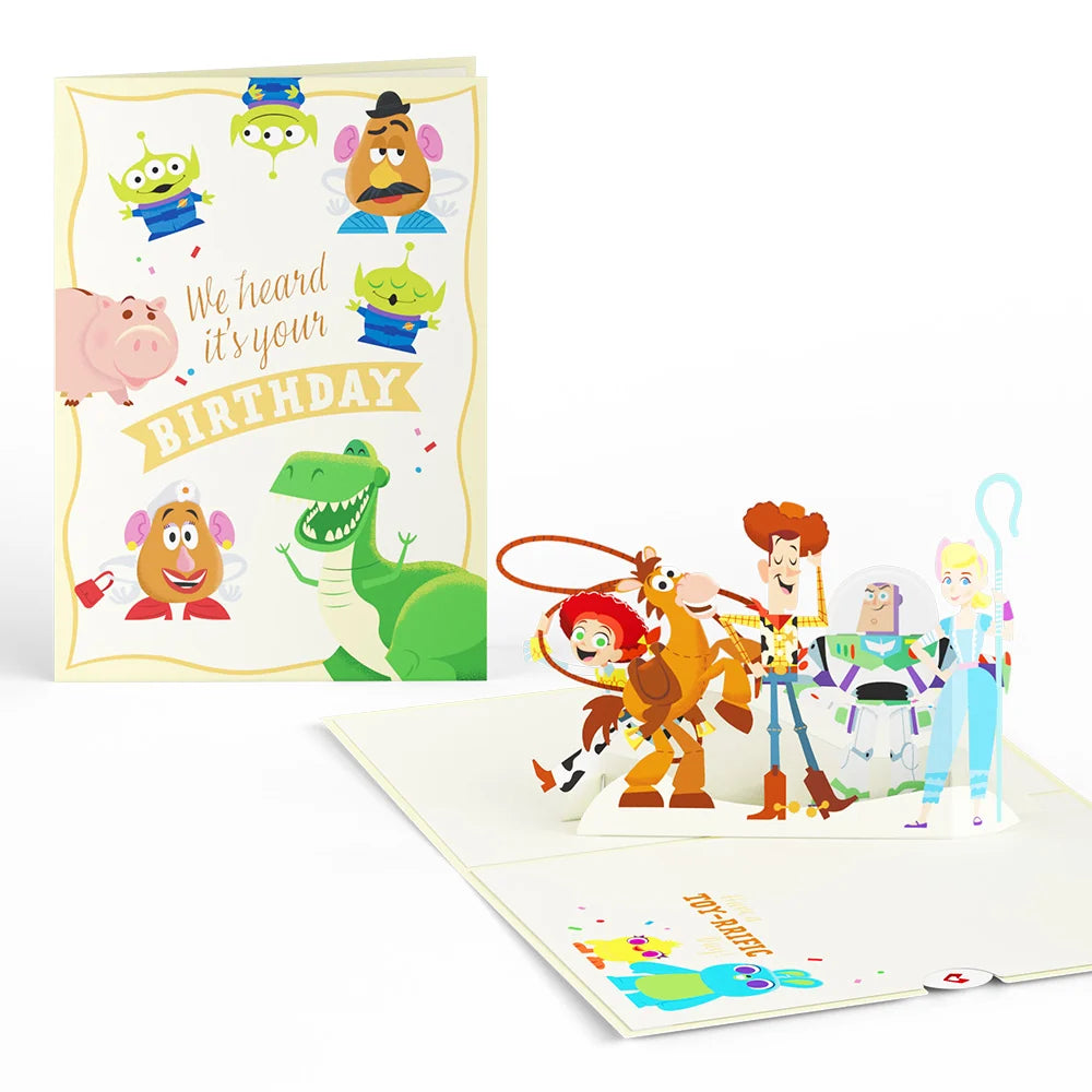 Disney and Pixar's Toy Story Toy-rrific Birthday Pop-Up Card