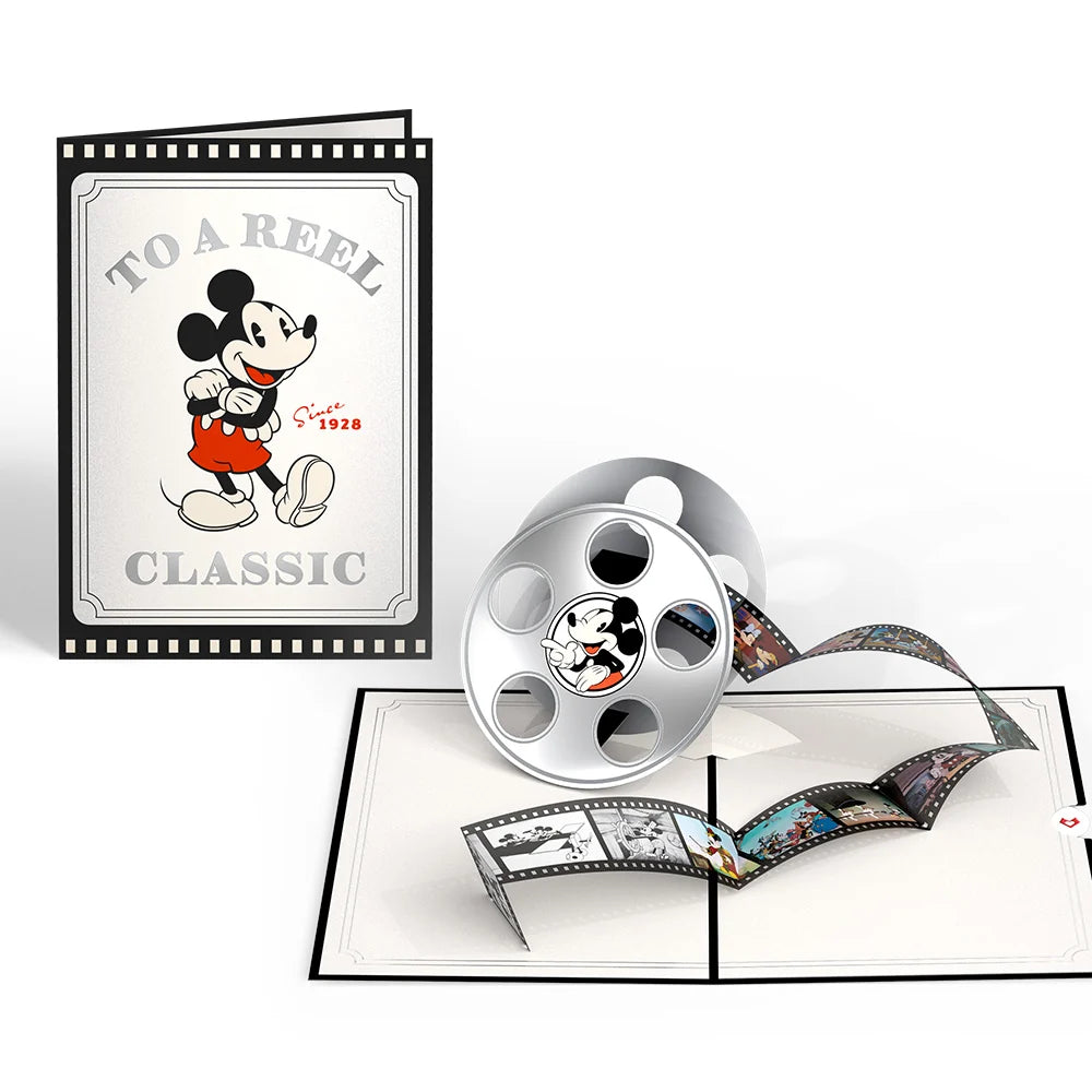Disney's Mickey Mouse To a Reel Classic Pop-Up Card