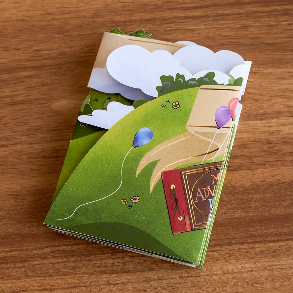 Disney and Pixar Up You Make Life an Adventure Loooooong Card™ (Expands to 2 feet)