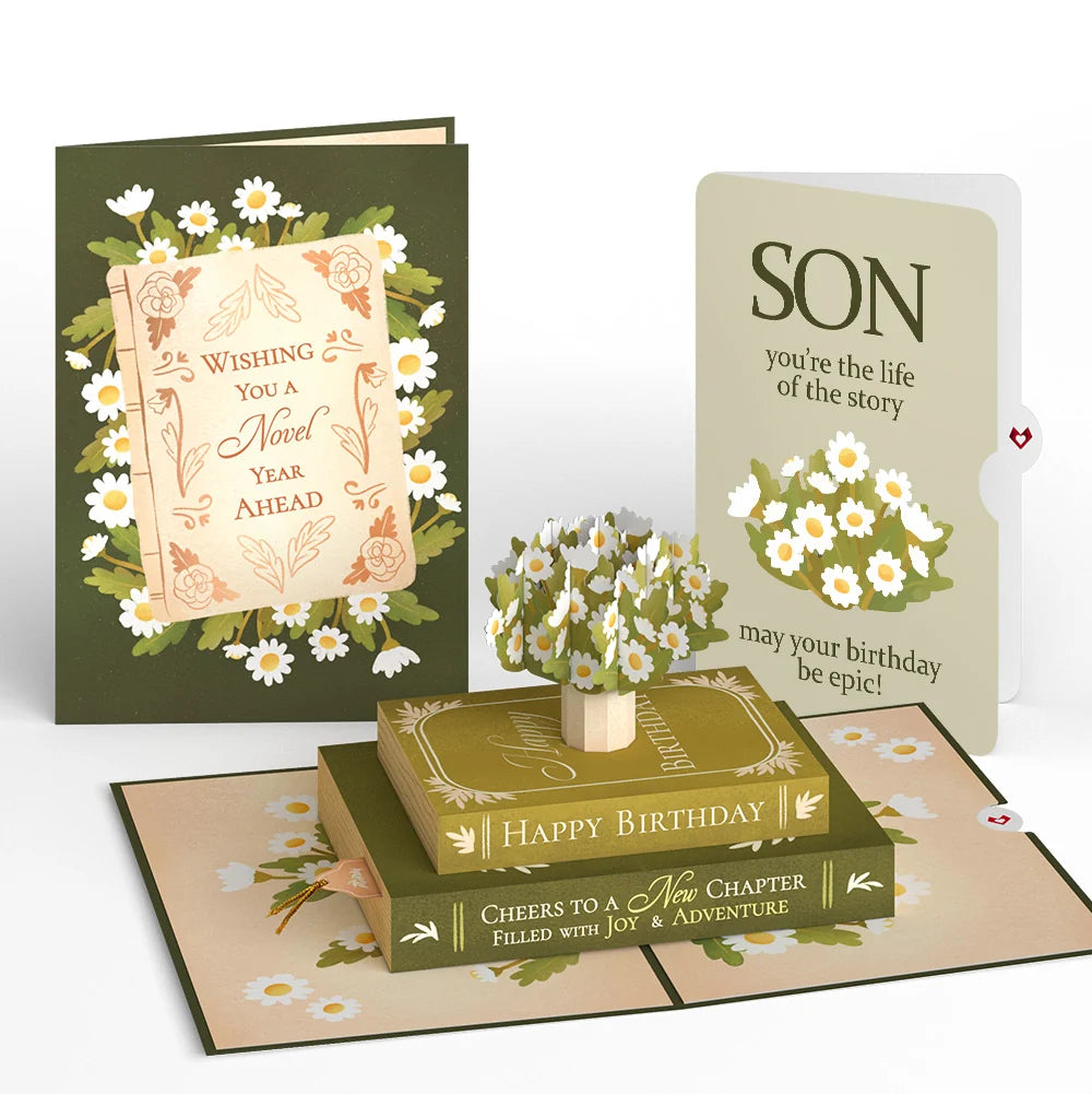 Cheers to a New Chapter Birthday Pop-Up Card and Sentiment Set for Son