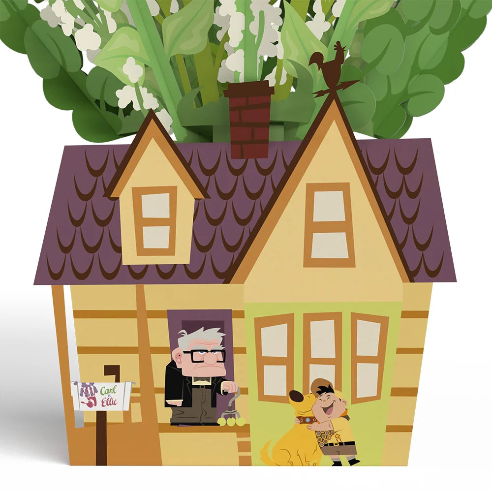 Disney and Pixar Up House Flower Buds Bouquet