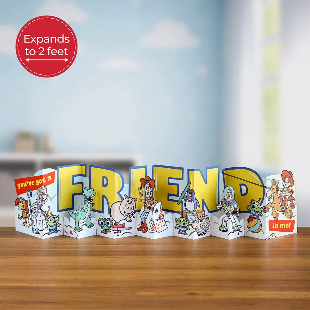 Disney and Pixar Toy Story You've Got a Friend in Me Loooooong Card™ (Expands to 2 feet)