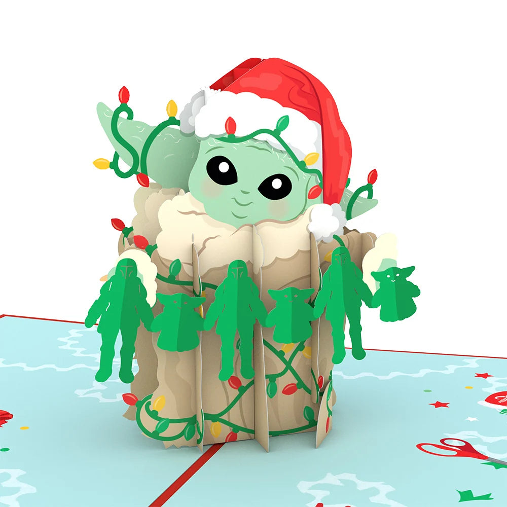 Star Wars™ The Mandalorian™ Very Merry Grogu™ Pop-Up Card
