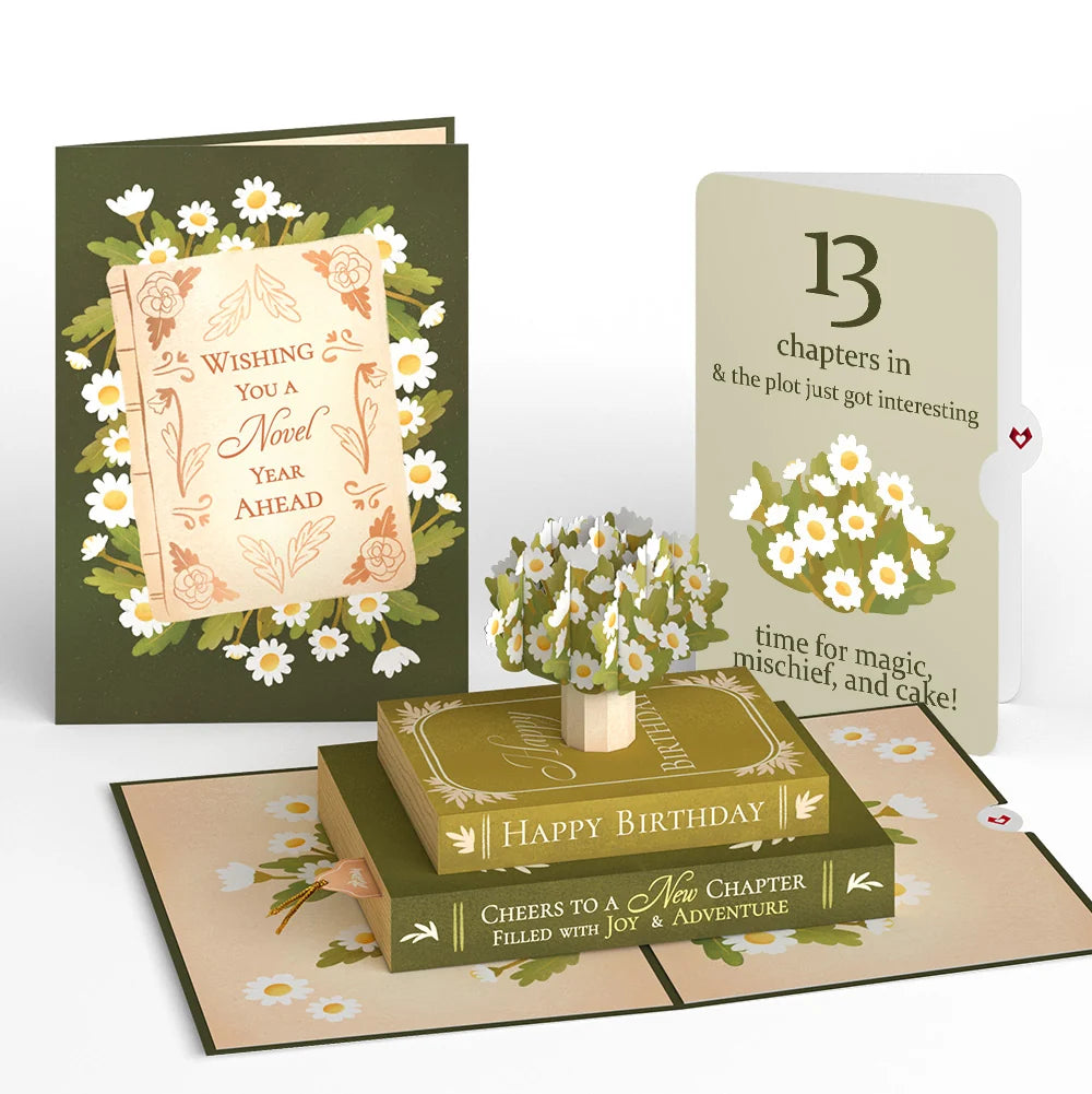 Cheers to a New Chapter 13th Birthday Pop-Up Card and Sentiment Set